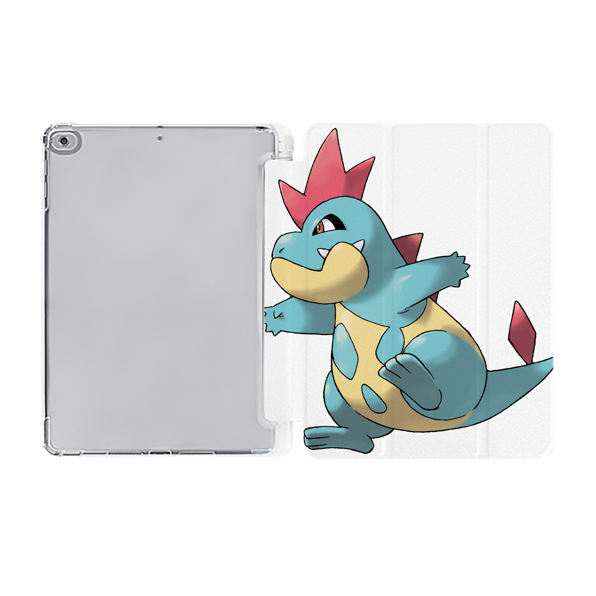 （画像用） ポケットモンスター Pokémon IPad ケース ペン収納付き 三つ折りスタンド PUレザー×シリコン 対応機種9.5/10.5/10.9インチ
